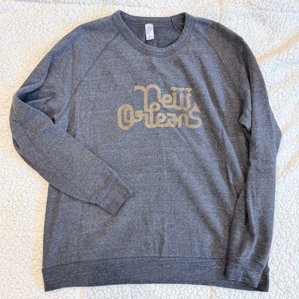 Alternative Gray Crewneck Sweater